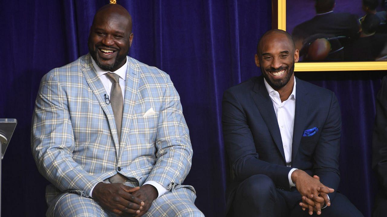 Shaquille O'Neal Unconvincingly Claims He Would Sweep Seemingly Unstoppable Team Including Kobe Bryant
