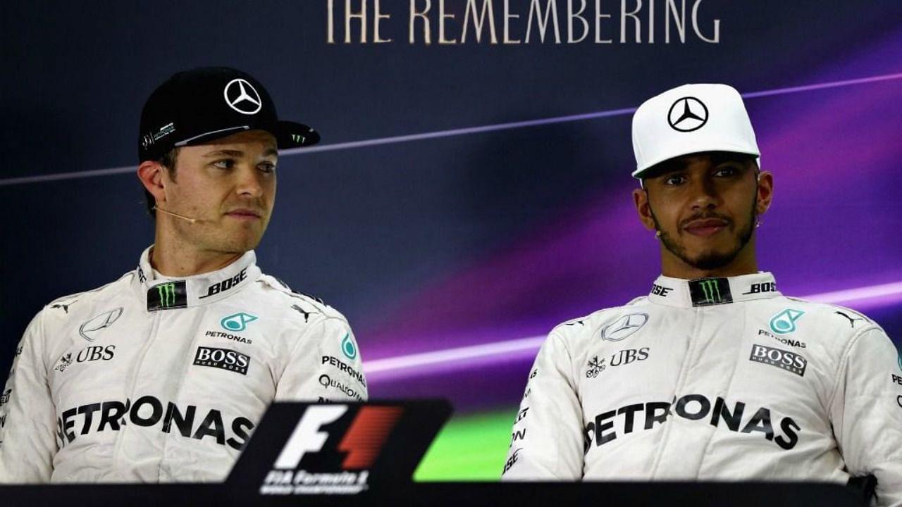Nico Rosberg reveals mind games behind infamous 'throwing cap' at Lewis Hamilton incident