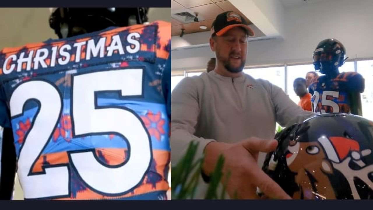 I'm Not Wearing That Sh** : Denver Broncos Pull a Hilarious Christmas  Themed Jersey Prank on Players - The SportsRush