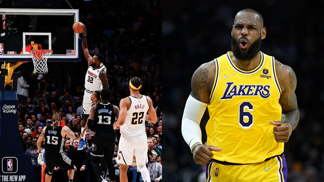 “Sheesh Jeff Green”: LeBron James Gets Mesmerized By 36-year-old's Dunk in Nikola Jokic and Co’s Statement Win Over Grizzlies