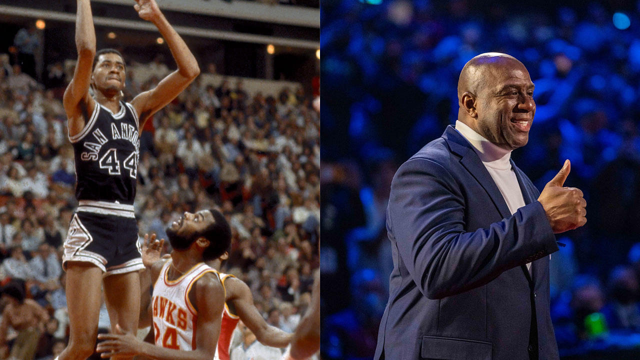 George Gervin Taught Me So Much: Magic Johnson Has Nothing But Praise For The San Antonio Spurs Legend
