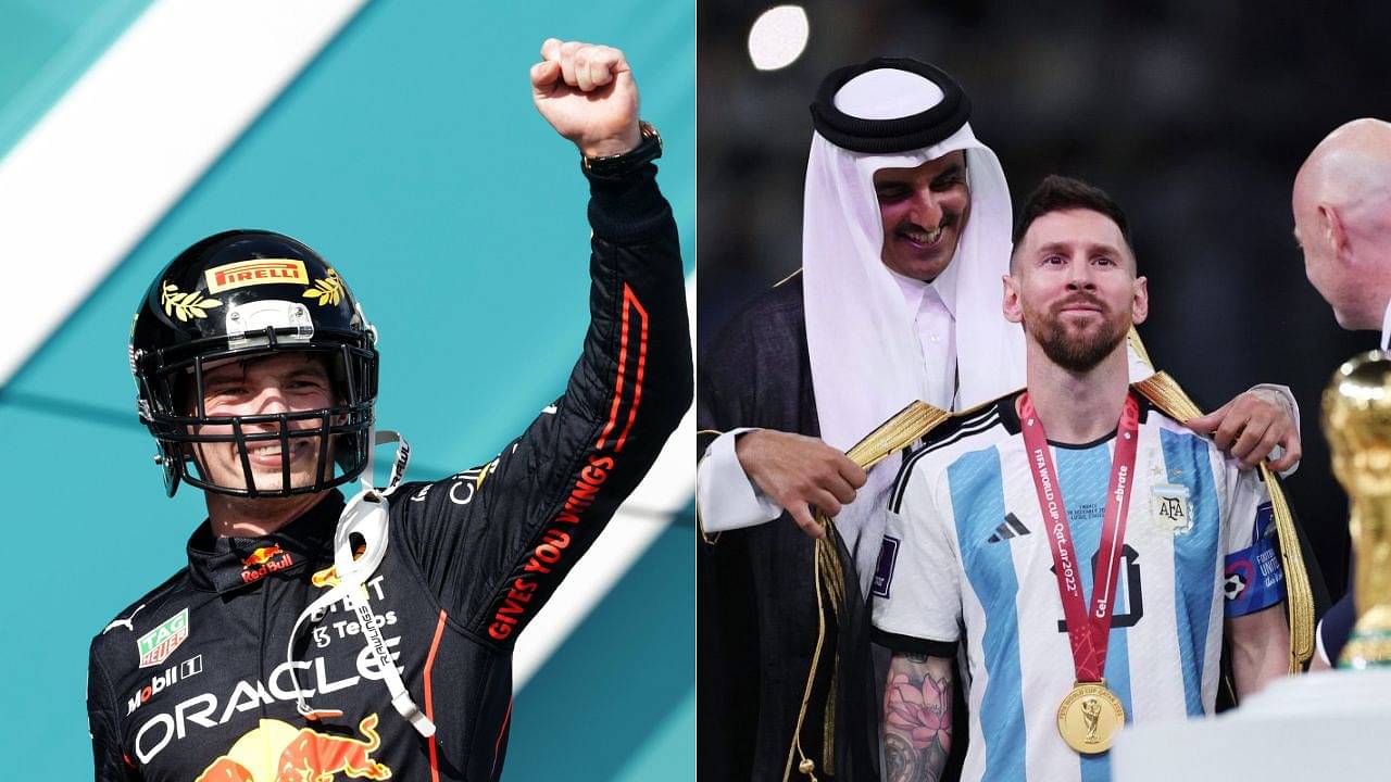 F1 fan with Max Verstappen example validates Qatar gracing Lionel Messi with 'Bisht' after major criticism
