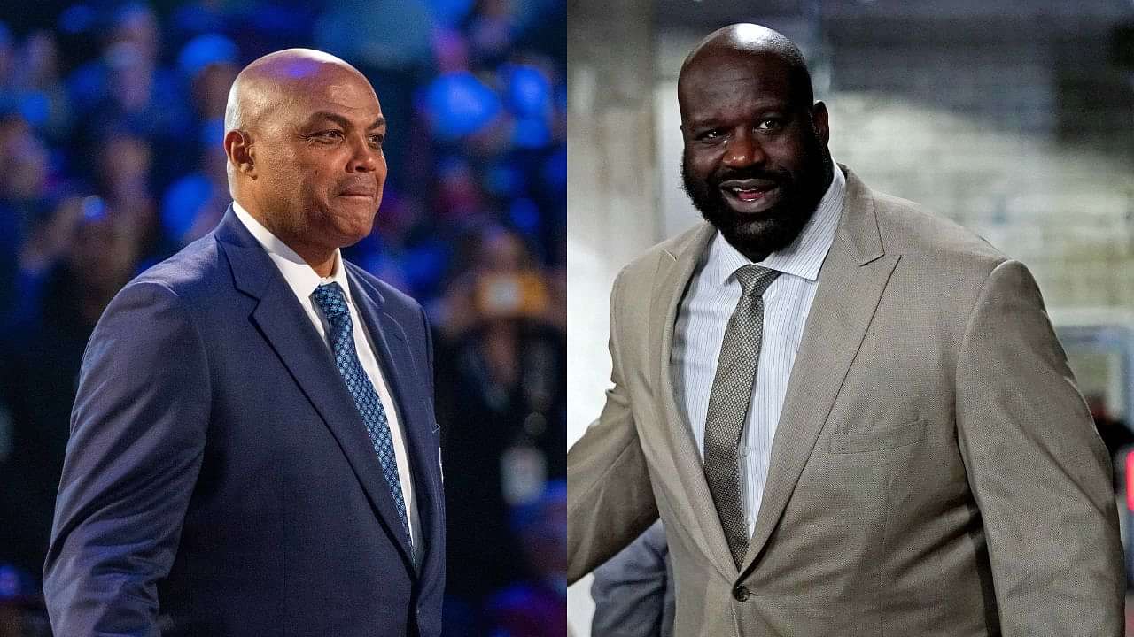 Shaquille O'Neal and Charles Barkley Honor Their Idols Skip Bayless and Shannon Sharpe With