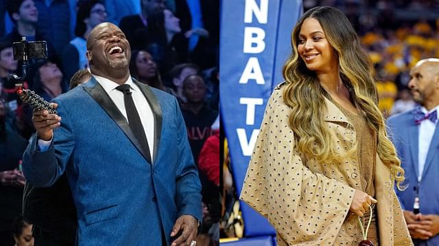 Watch: 7-Foot Shaquille O'Neal Hilariously Attempt Beyonce's 'The Cuff It Challenge'