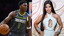 "Cardi B Twerking? Hold on, Pull That Up!": When Timberwolves' Anthony Edwards Couldn't Resist Watching $40 Million Rapper