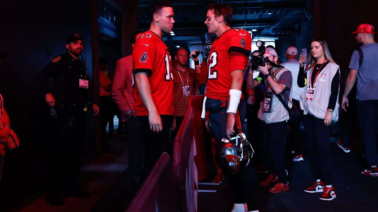 Aaron Judge Wore A Buccaneers Jersey And Spoke With Tom Brady