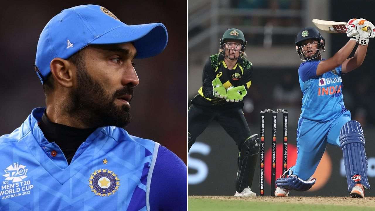 "What an unbelievable match": Dinesh Karthik bows down to Smriti Mandhana, Shafali Verma and Richa Ghosh as IND W beat AUS W in super over