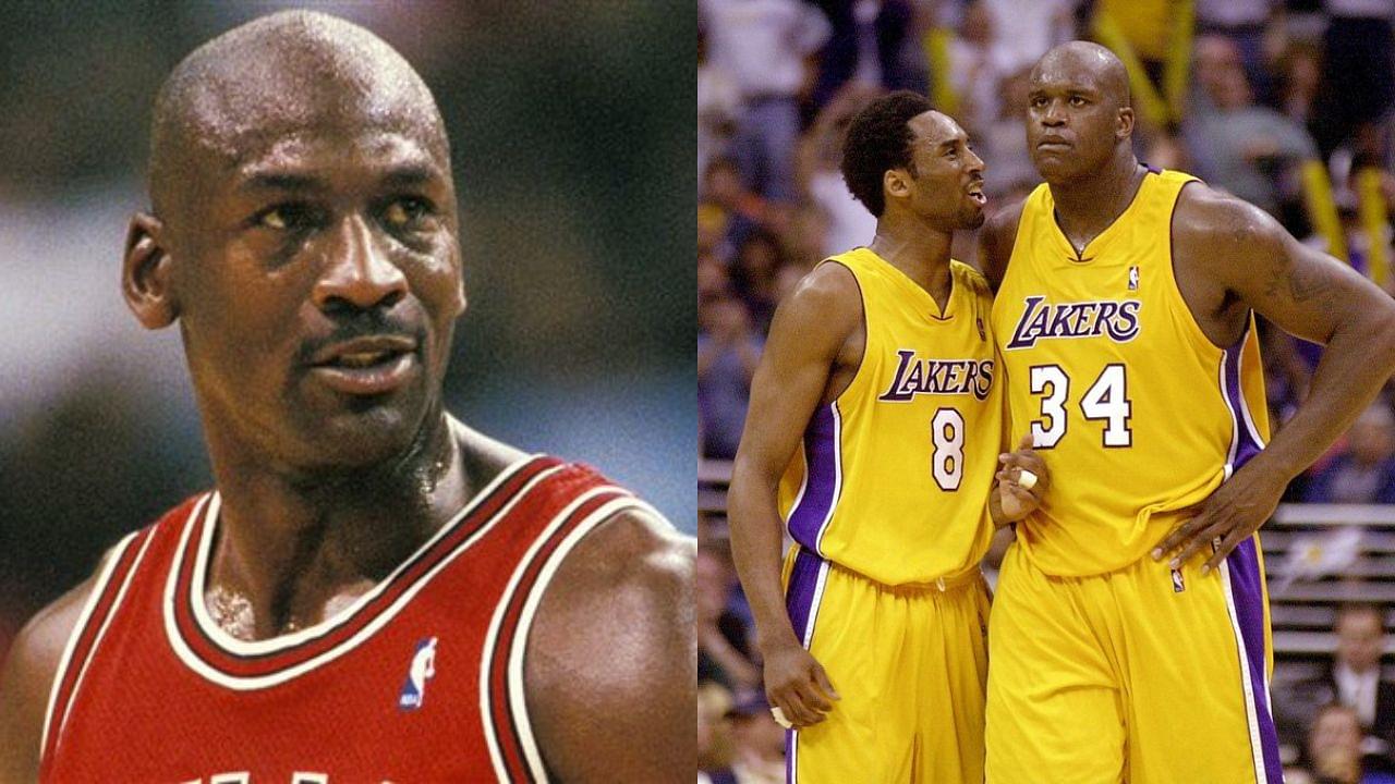 Shaquille O’Neal Digs Up ‘New Way’ To Push Michael Jordan To 2nd ‘On A List’ With a Kobe Bryant-Shaq Stat