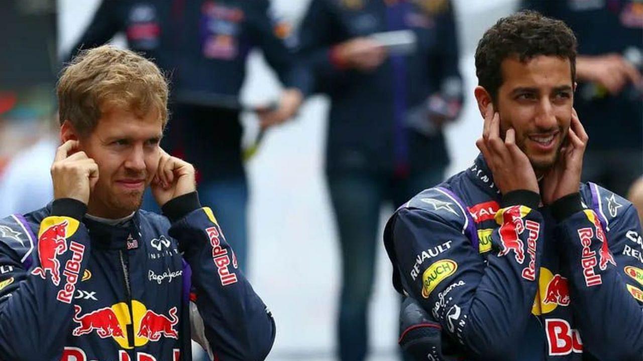 "Checking in as a true friend": Daniel Ricciardo reveals Sebastian Vettel used to check on him by calling him regularly