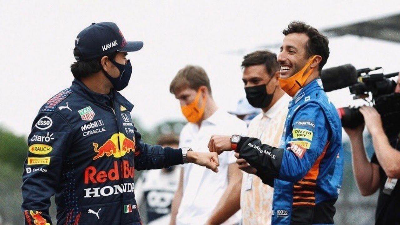 "I’m pretty relaxed": Sergio Perez feels no pressure on his Red Bull seat upon Daniel Ricciardo's arrival