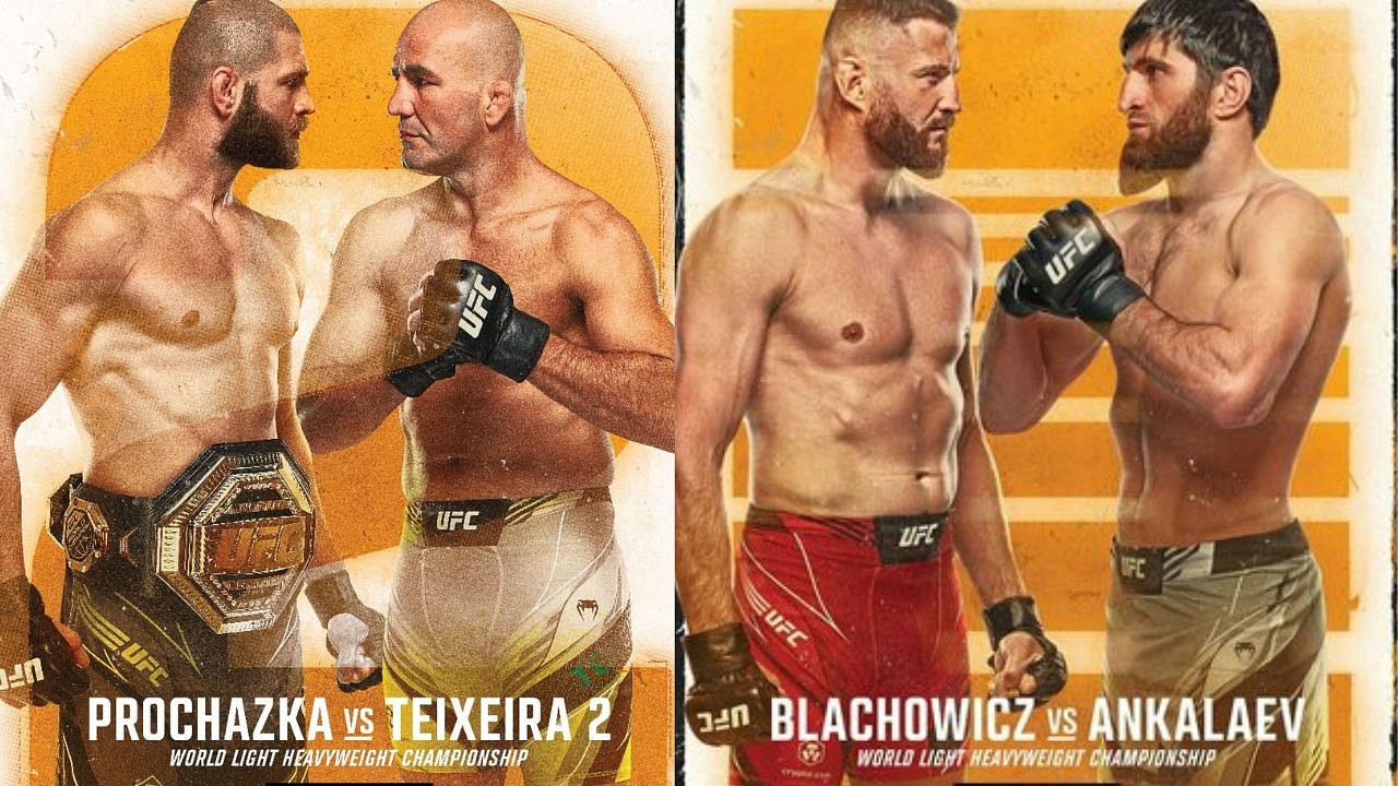 Why Was the UFC 282 Main Event Changed From Jiri Prochazka vs Glover Teixeira to Jan Blachowicz vs Magomed Ankalaev?