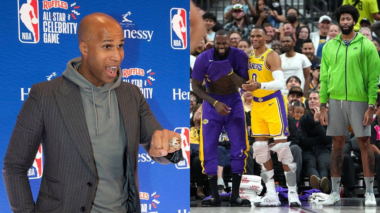 "We Don't Even Have Big Enough TV for the Lakers": Richard Jefferson 'Savagely Roasts' LeBron James and Co During Live Segment