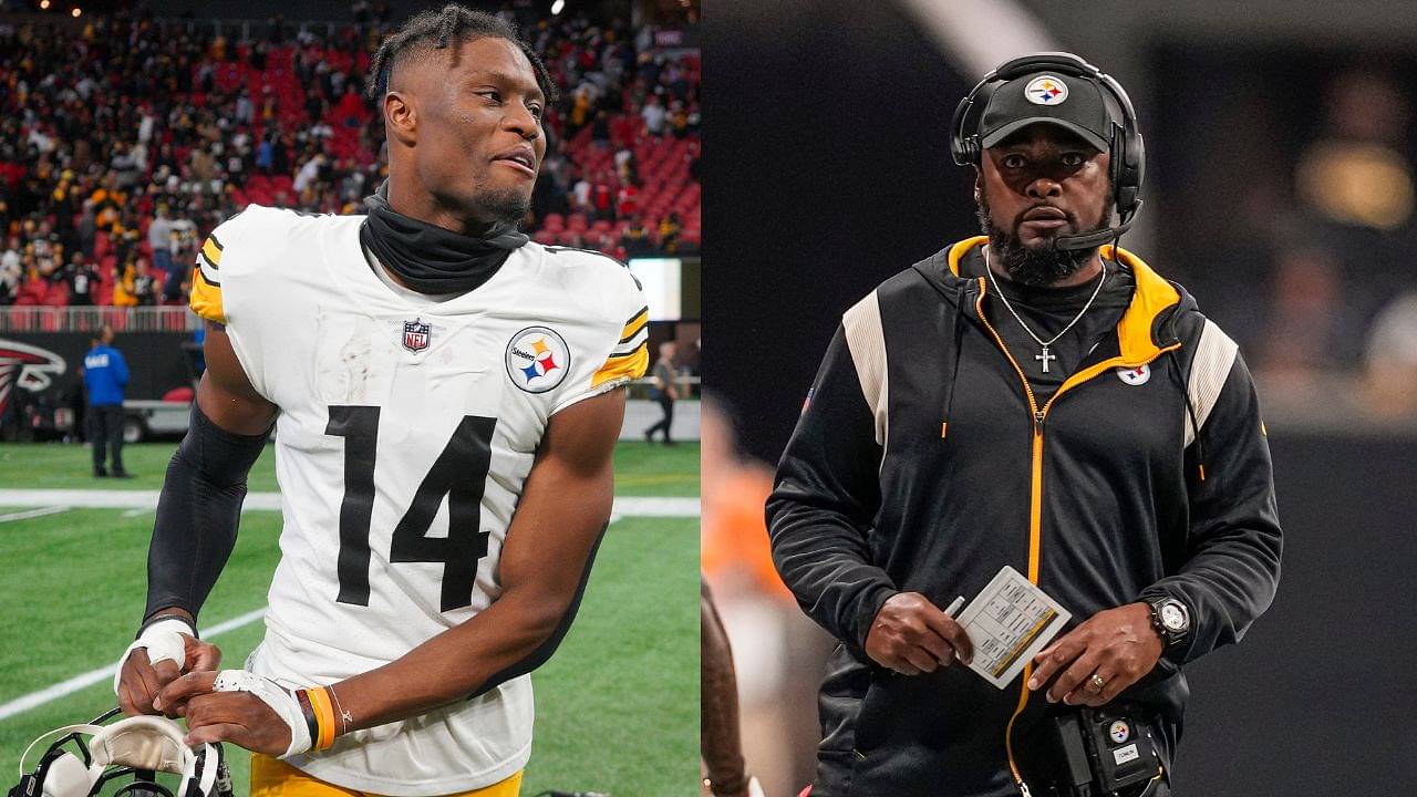 George Pickens and Mike Tomlin