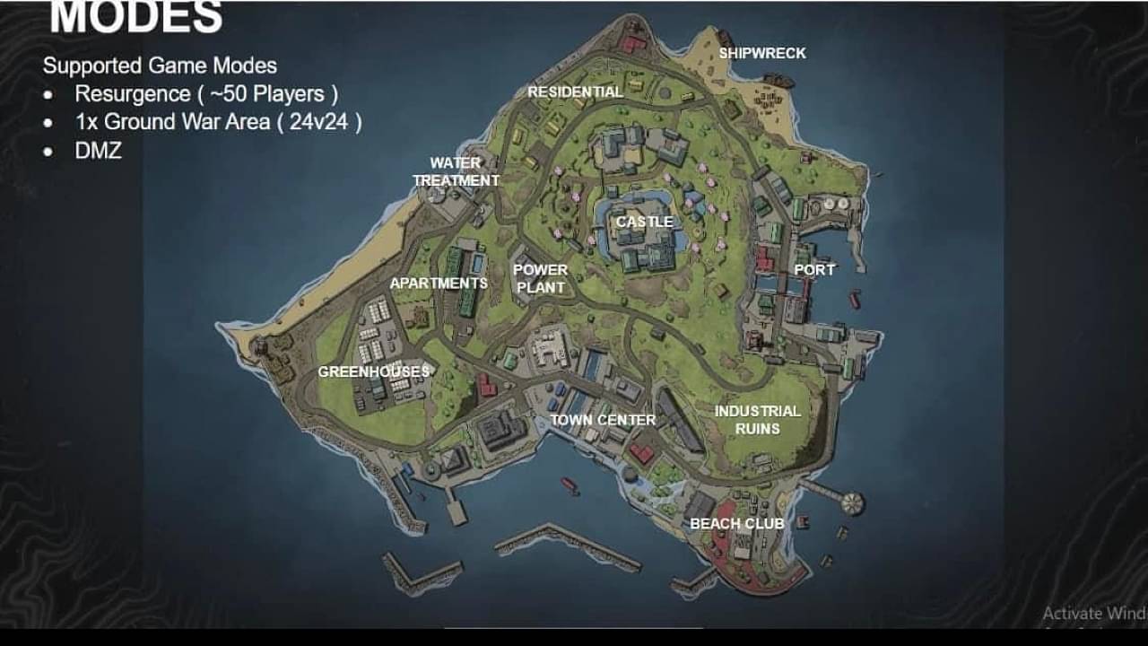 Call of Duty Warzone 2 Resurgence Map Leaks by Redditor