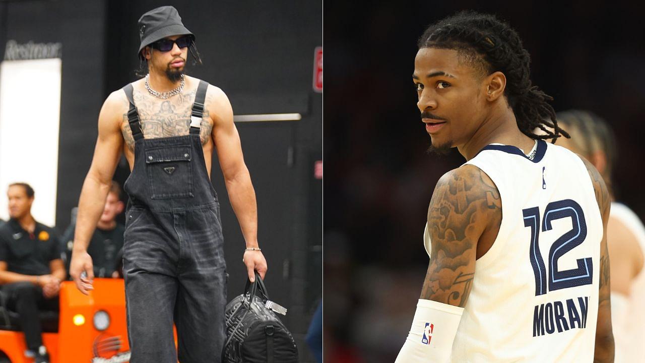 “We Were Destined To Win 'Cuz Of Dillon Brooks' Overalls”: Ja Morant’s Hilarious Reaction to Grizzlies 6ft 7’ Guard’s Pregame Fit
