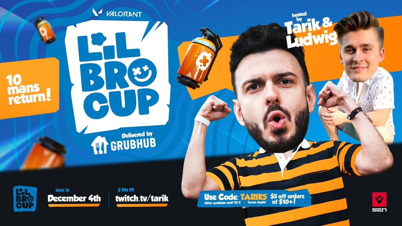 Ludwig and Tarik to host the Lil Bro Cup featuring 20 Valorant Stars: Details Below