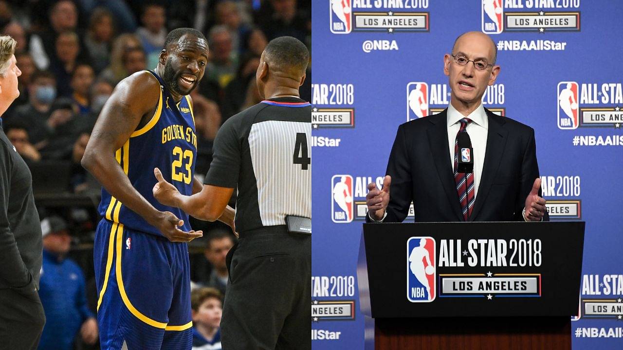 Adam Silver Shockingly Fines Draymond Green $25,000 For Slightly Curt Comments Made to a Fan During Game vs Mavericks