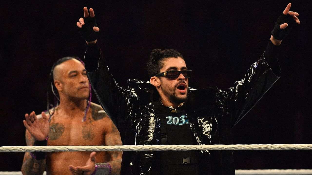 Bad Bunny Appears At WWE WrestleMania 39