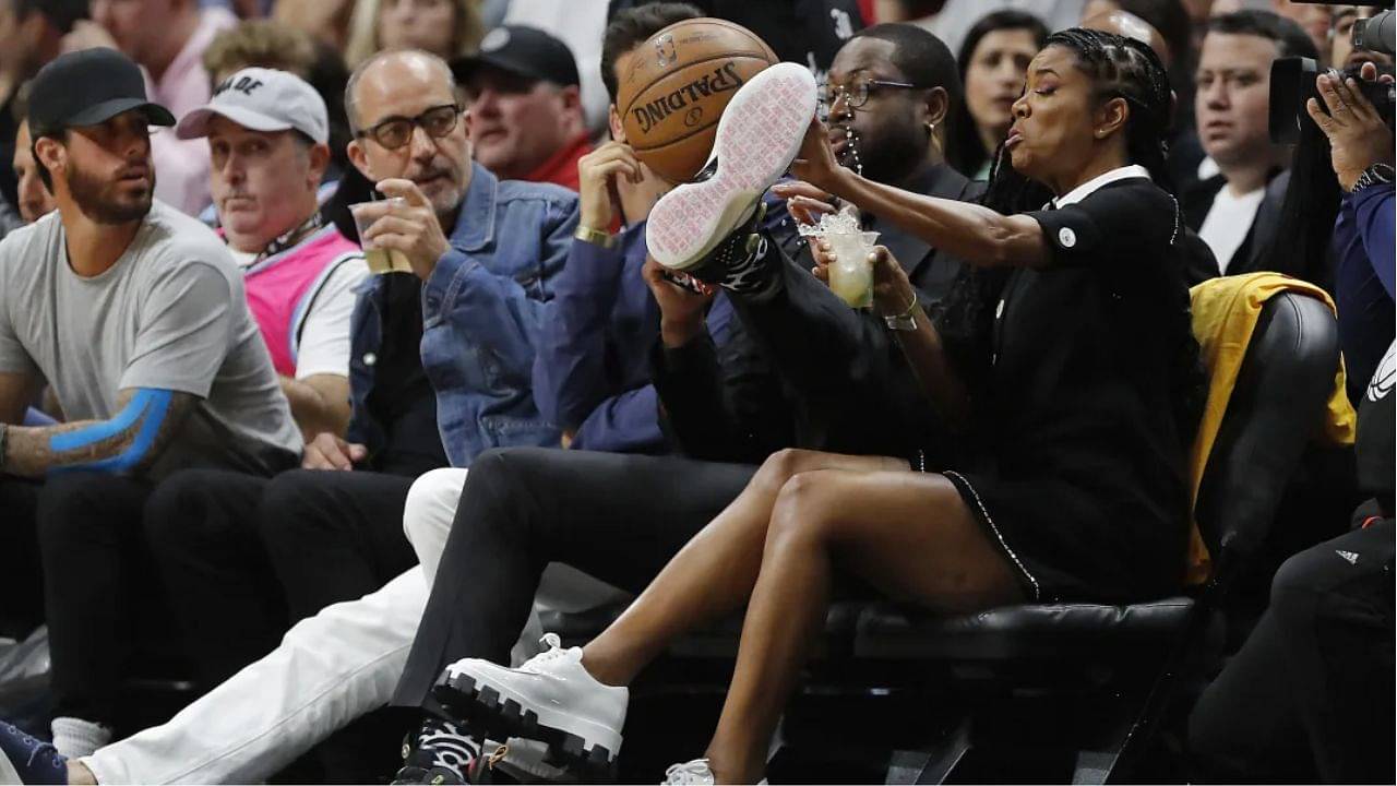 Gabrielle Union, Who Spent $5 Million on Wedding With Dwyane Wade, Ruined Flash's Suit During His Jersey Retirement in Miami