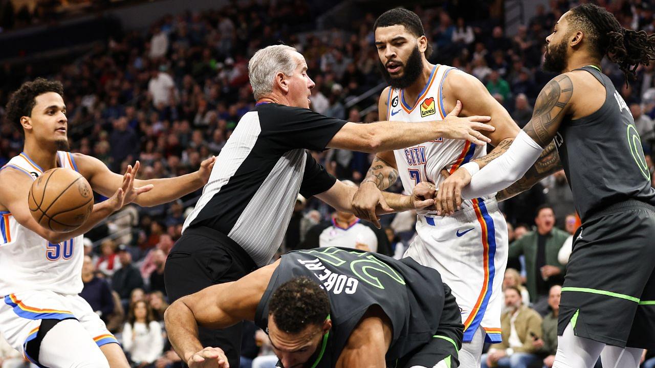 "We Did Not Need This 'Fake Tough Guy' Act From Rudy Gobert": NBA Twitter Reacts to 7-foot French Big Man Being Ejected