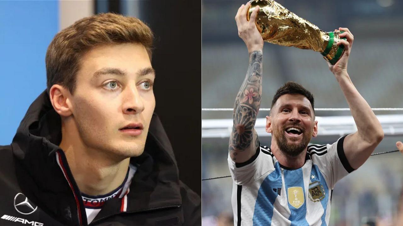 "I never ever get this nervous racing": George Russell reacts anxiously to Lionel Messi and Argentina winning 2022 FIFA World Cup Final