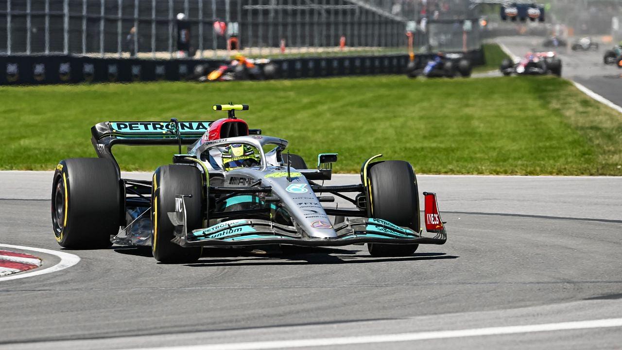 Lewis Hamilton felt "it was like a ghost was in the car" during the 2022 season with Mercedes