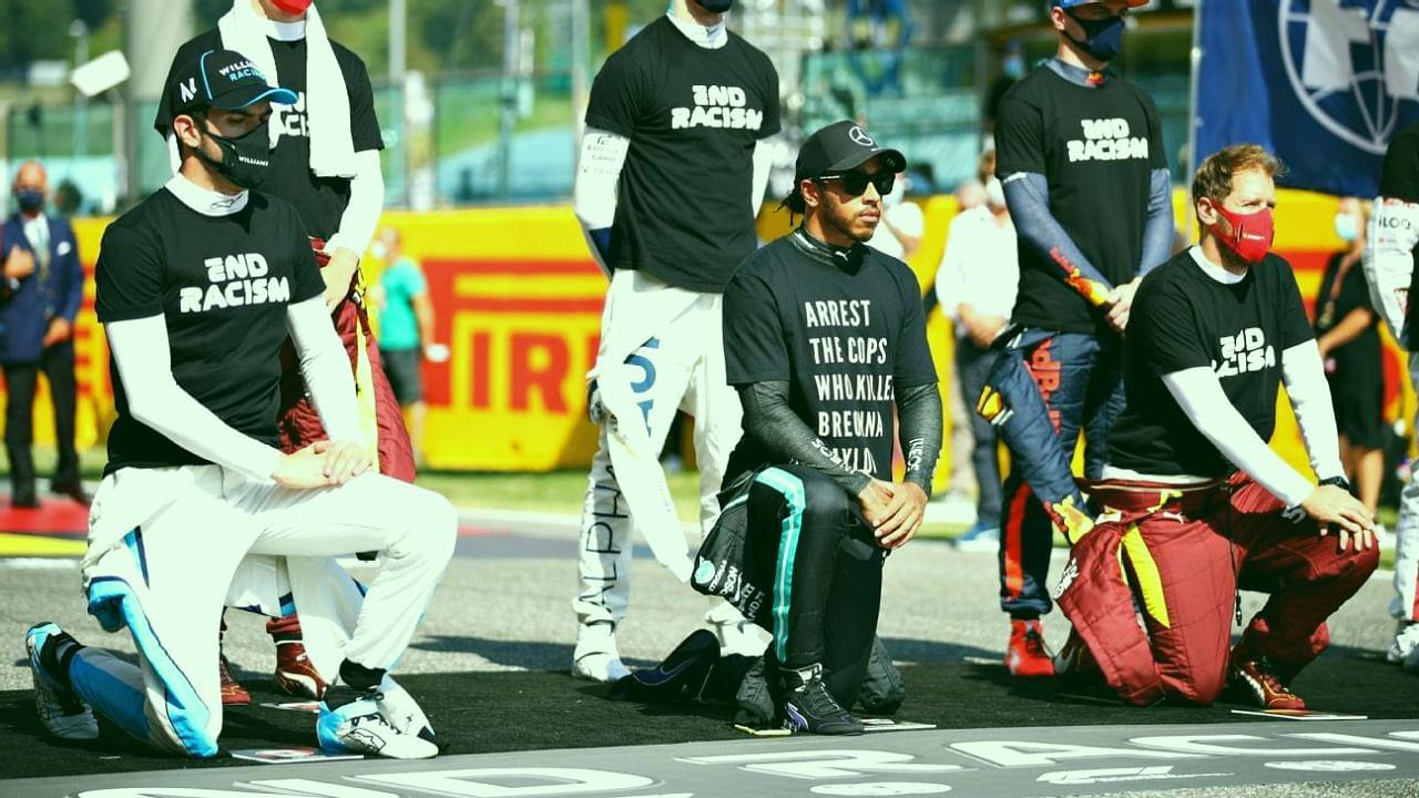 F1 Pundit regrets opposing Lewis Hamilton after FIA bans drivers from making political statements