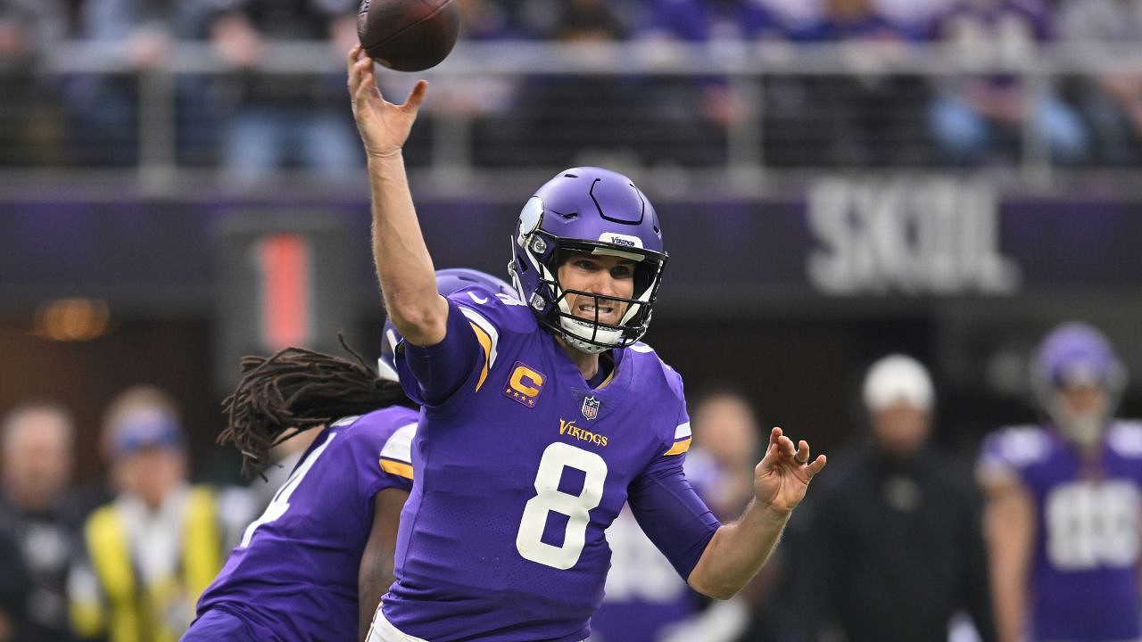 Kirk Cousins makes NFL history and breaks his mold in Vikings comeback  victory