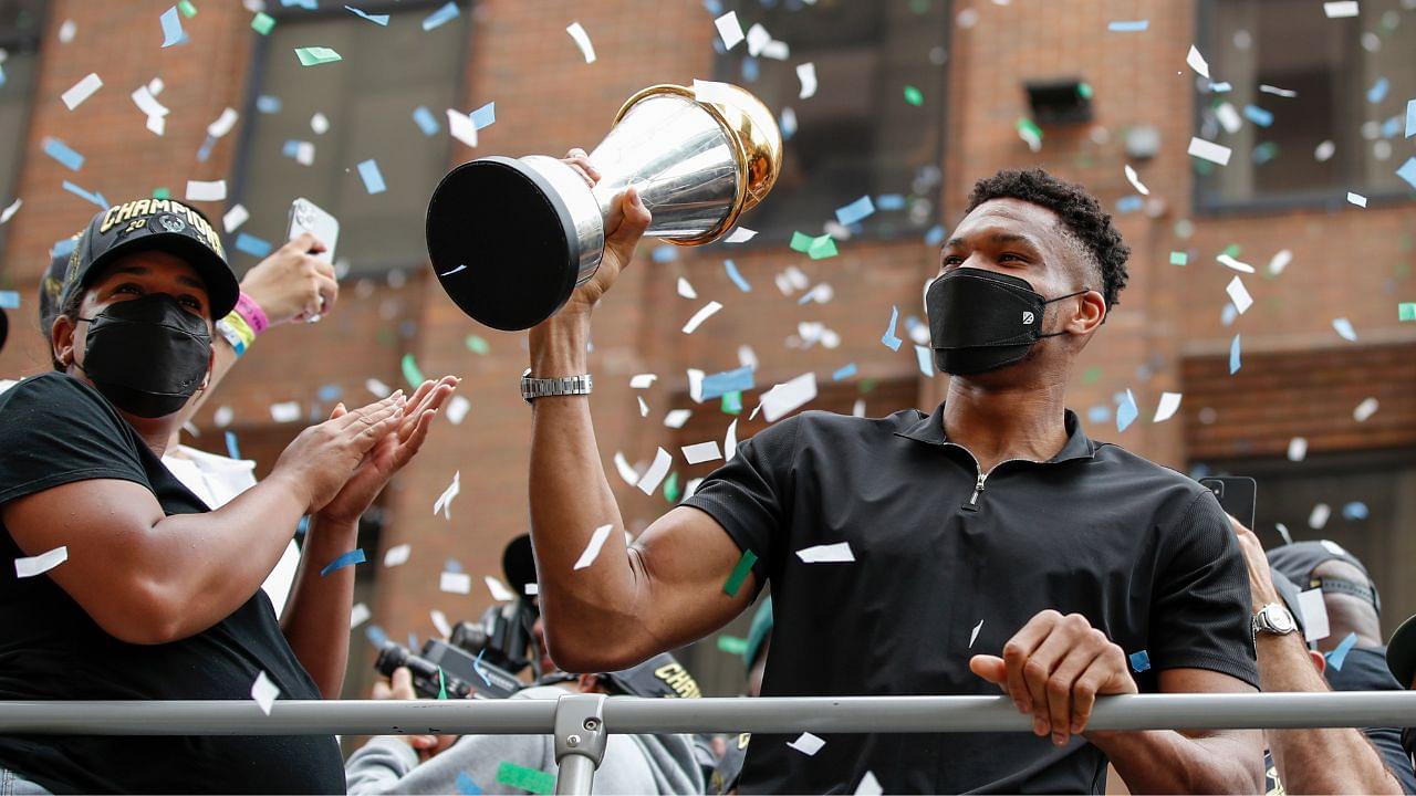 "We're All Smoking Cigars like Michael Jordan!": Giannis Antetokounmpo's Idea for Celebrating the Bucks' Ring Was Dodgy