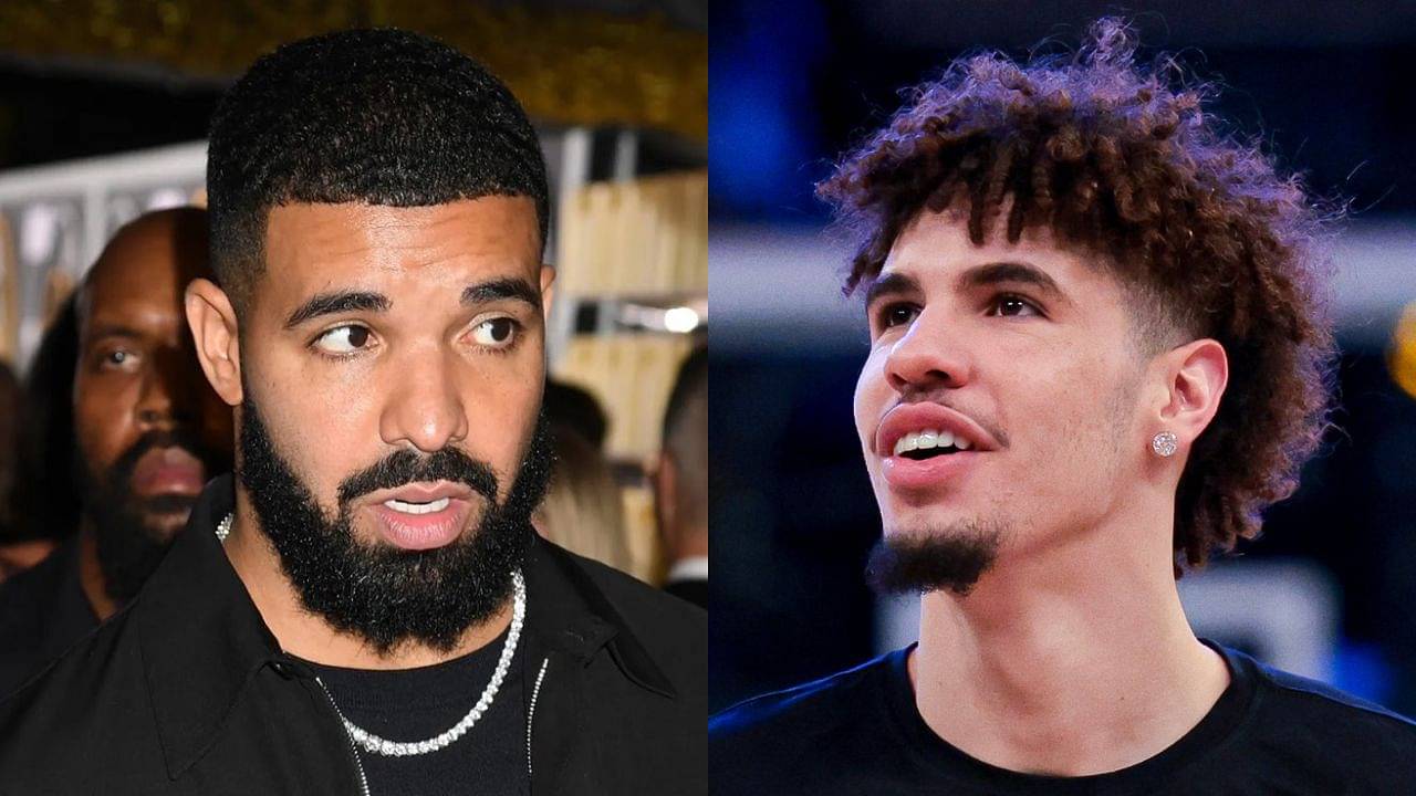 Drake, Who Has a $1 Billion deal with Jordan, Dresses up his Son, Adonis, in LaMelo Ball's "Pumas"