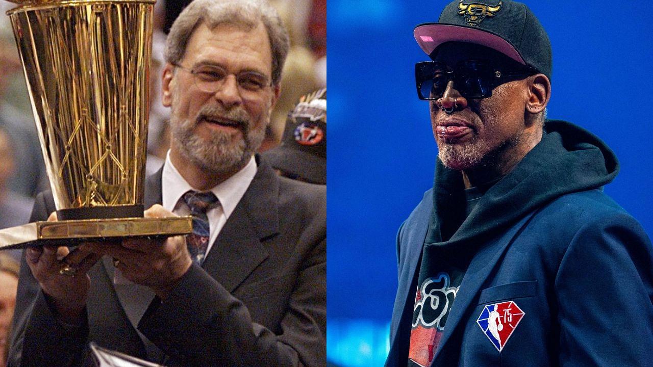 "Dennis Rodman, I don’t want you to die": With a $850,000 debt, Phil Jackson worried for The Worm's life