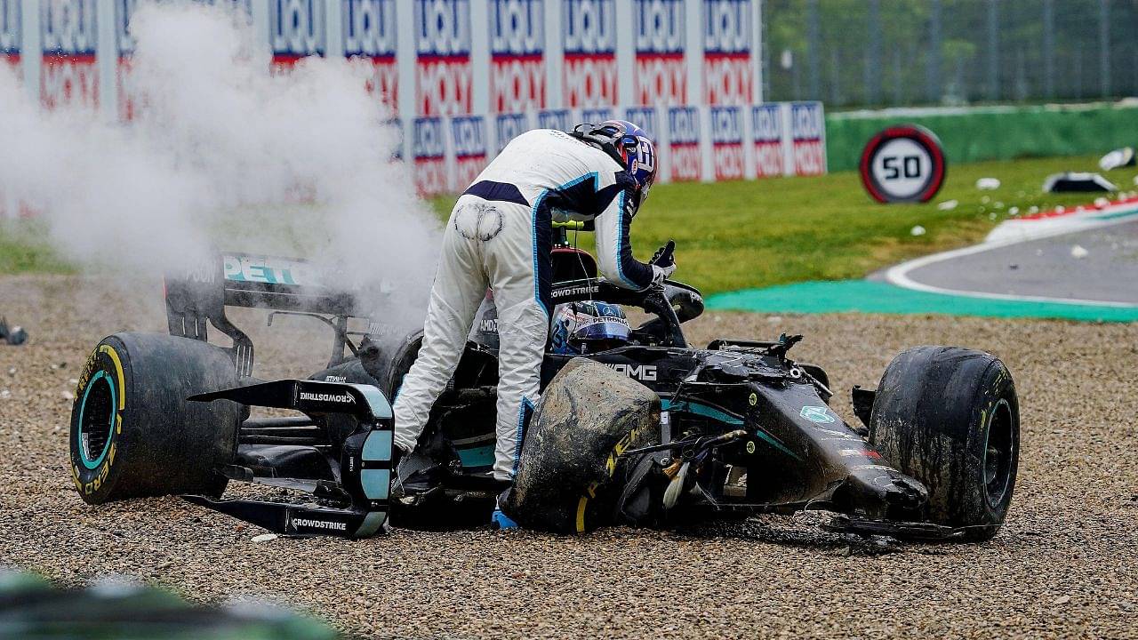 George Russell reveals details of $1.5 Million crash that made Toto Wolff 'angry'