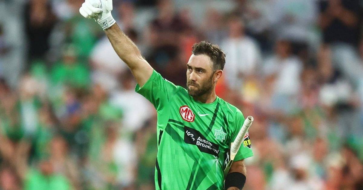 Why is Glenn Maxwell not playing today's Big Bash League 12 match?