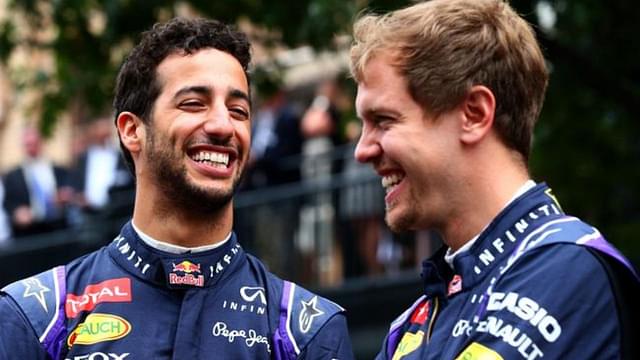 Daniel Ricciardo draws parallels between his 2014 rivarly with Sebastian Vettel and current Mercedes duo