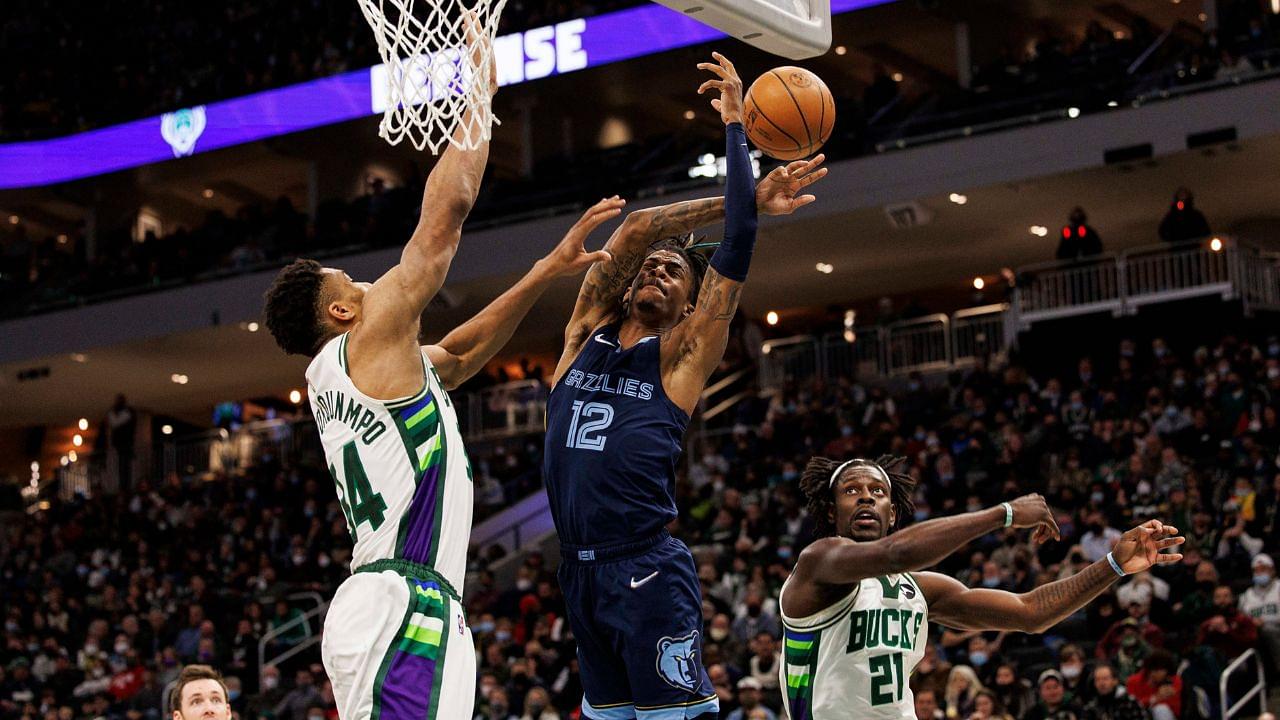 Ja Morant and Memphis Grizzlies Shamelessly Mock Giannis Antetokounmpo and Co. In the Middle of the Game
