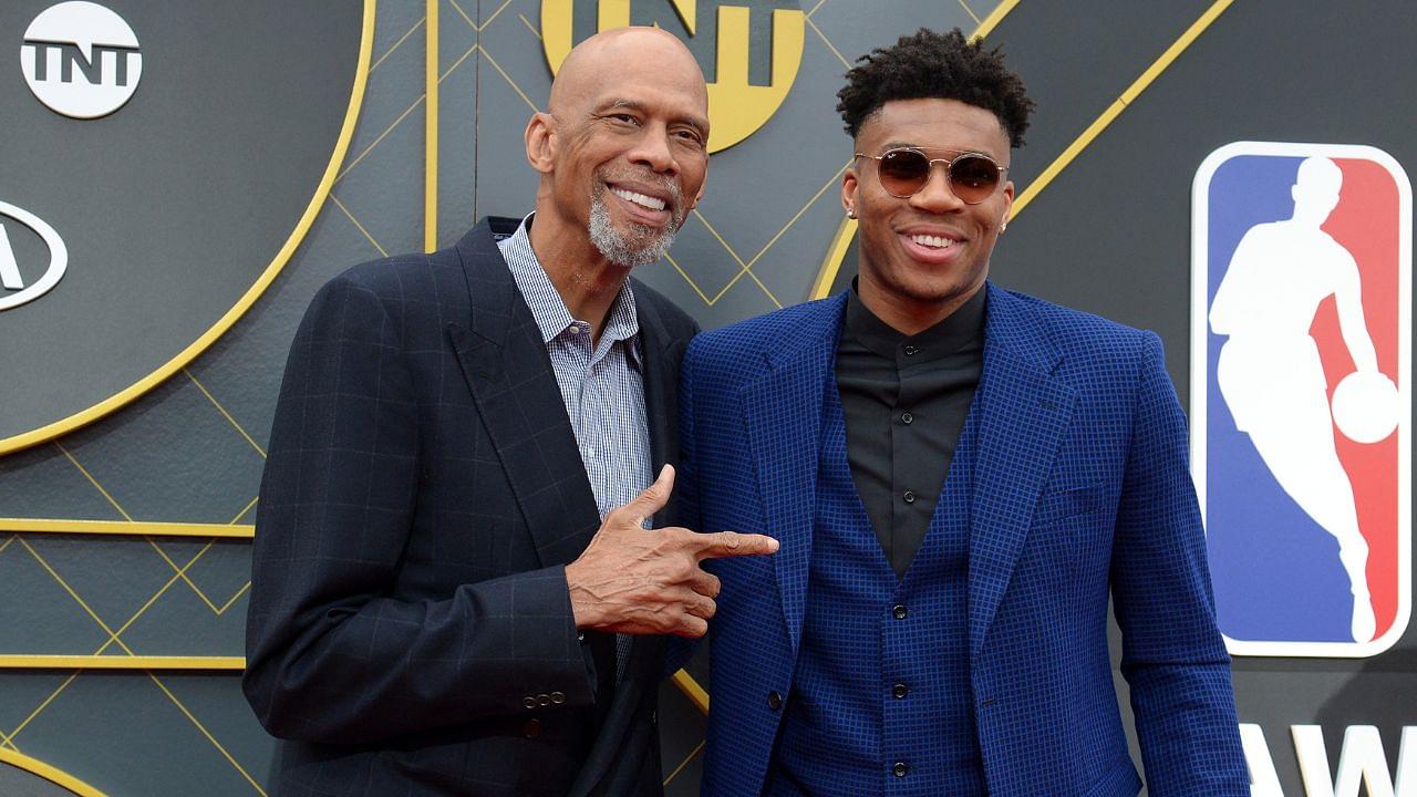 Giannis Antetokounmpo, Since 'The Ladder Incident', has averaged 36 and Tied 7'2" Kareem Abdul-Jabbar