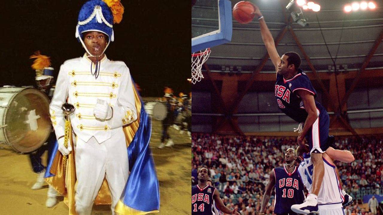 Vince Carter, Who Dunked Over a 7ft 2” Center in the 2000 Olympics, Had His First One as a 7th Grader, On a ‘Double Rim’