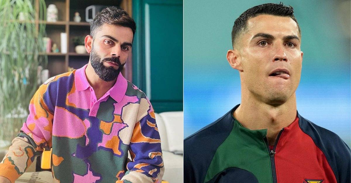 "You are for me the GOAT": Virat Kohli expresses admiration for Cristiano Ronaldo after Portugal's exit in FIFA World Cup 2022
