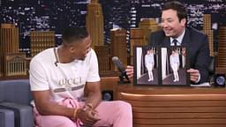 "Sit Down Russell Westbrook!": When Jimmy Fallon Gave the 2017 MVP a Beatdown in 'NBA Jam'