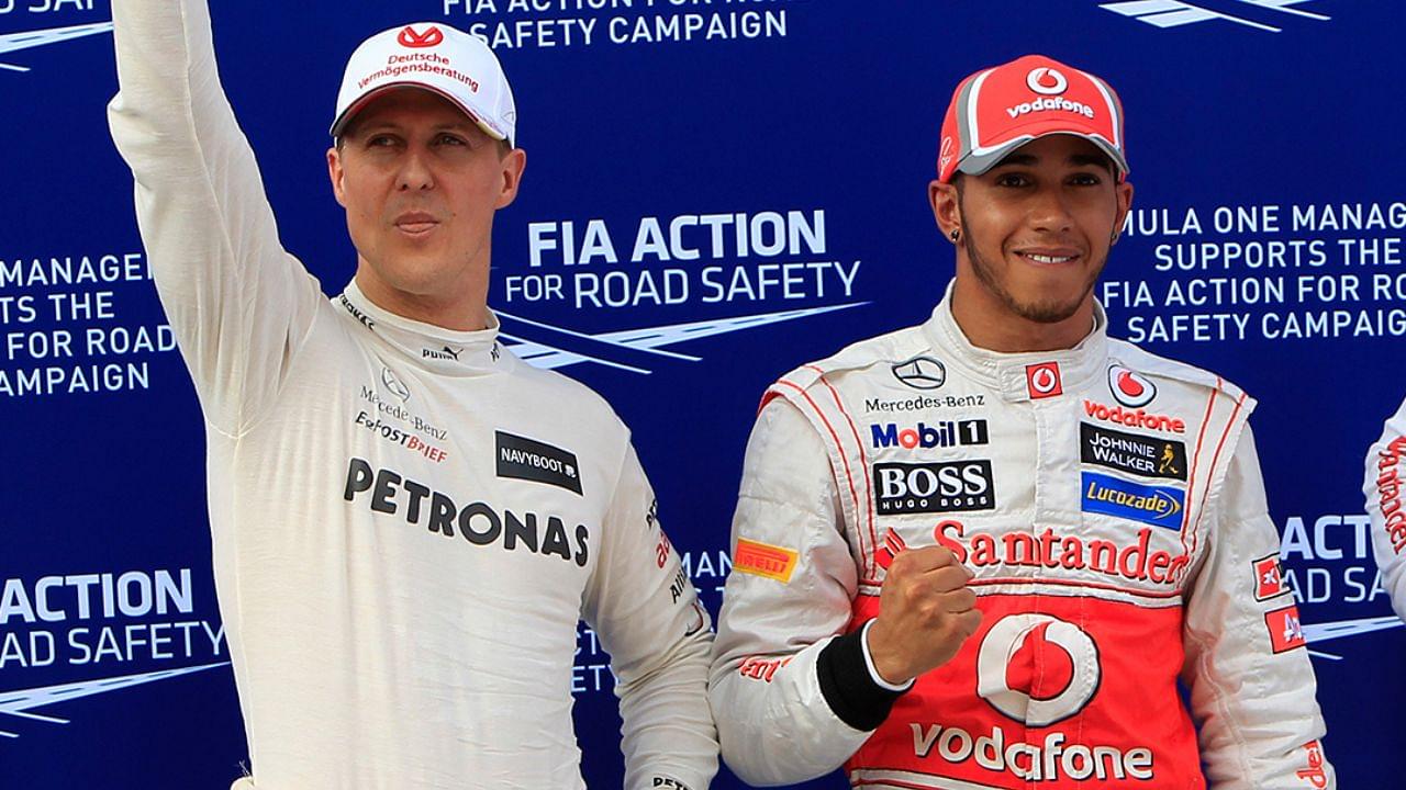 Lewis Hamilton is taking on Michael Schumacher role at Mercedes, says Toto Wolff