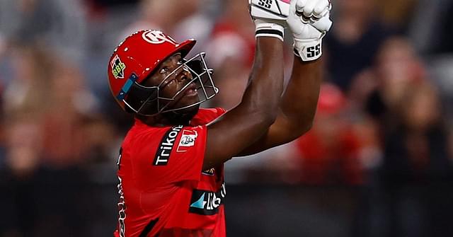 Why is Andre Russell not playing today's BBL 12 match between Sydney Sixers and Melbourne Renegades at the SCG?