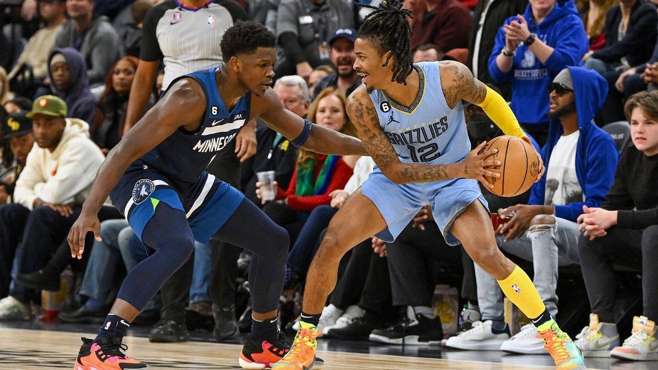 "I'm Him, Not Ja Morant!": Anthony Edwards Goes Off For 29 Points vs. Grizzlies Before Hilariously Talking Trash to Tee Morant
