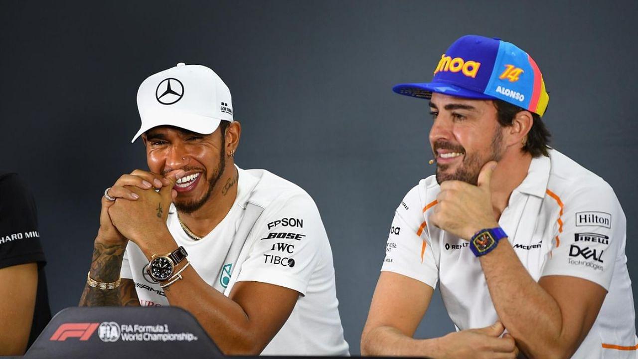 "I love what I do": Fernando Alonso responds to Lewis Hamilton praising him for never giving up on F1