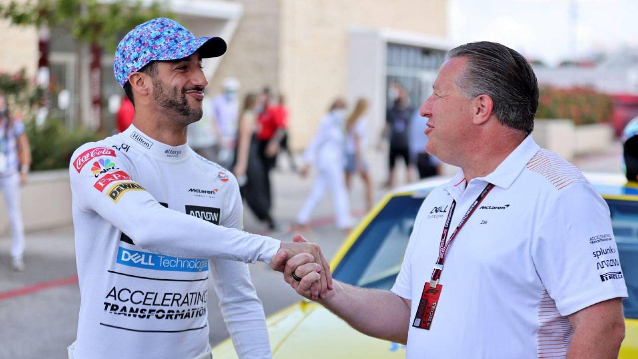 "We had our challenges": McLaren boss Zak Brown blames Daniel Ricciardo for disappointing fifth place finish in 2022