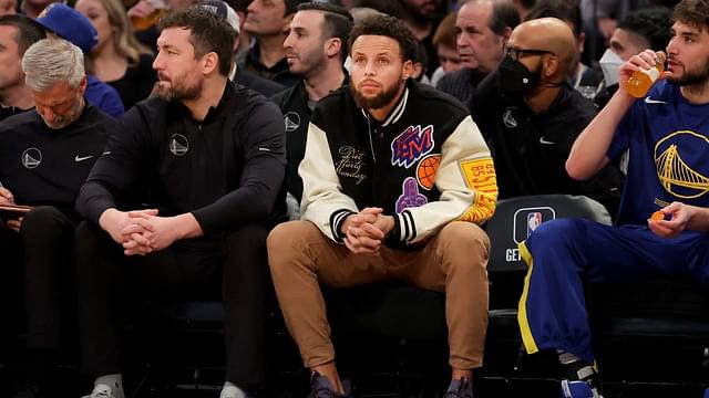 "I’m Nowhere Near Picking Up a Basketball Yet!": Stephen Curry Gives an Update on His Shoulder Injury as Warriors Battle Knicks on TNT