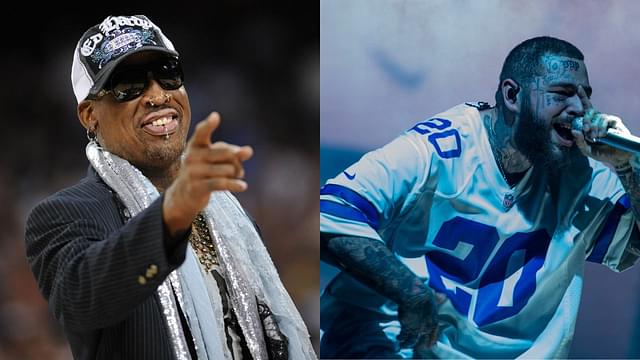 Dennis Rodman, Who was Married to Madonna, Once Surprised the "Rockstar" Rapper With A Christmas Gift! 
