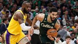 "Good Block, Jayson Tatum!": LeBron James Banters With Celtics Star Following NBA Referees Panel's Admittance of Blown Call in Lakers Loss