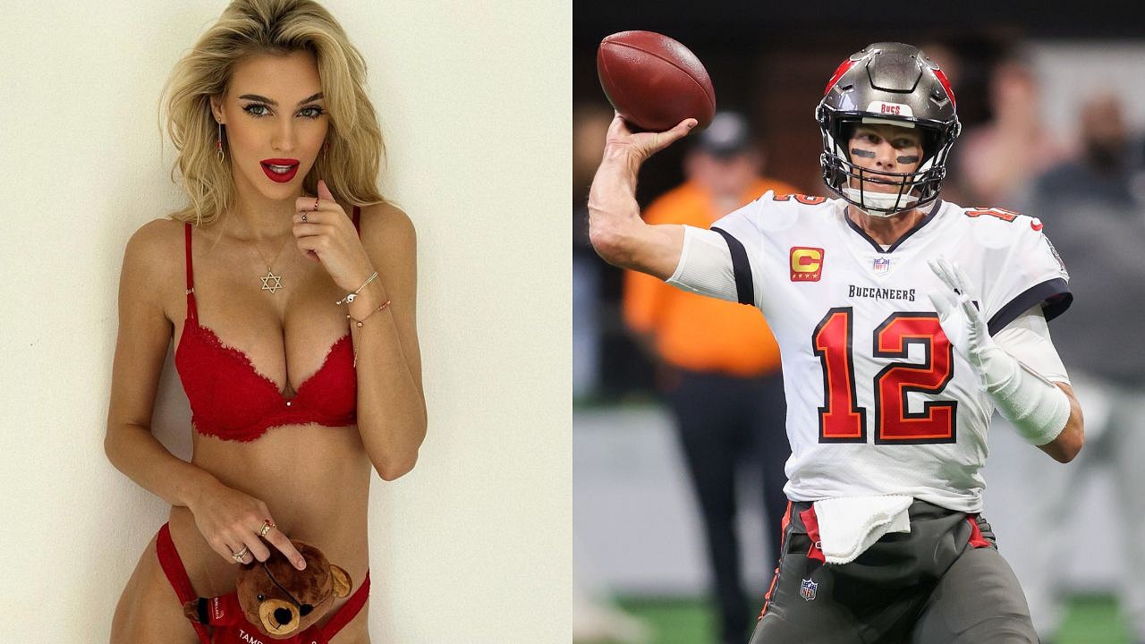 Who is Tom Brady's new model girlfriend?! #tombrady #nfl #celebrity #g