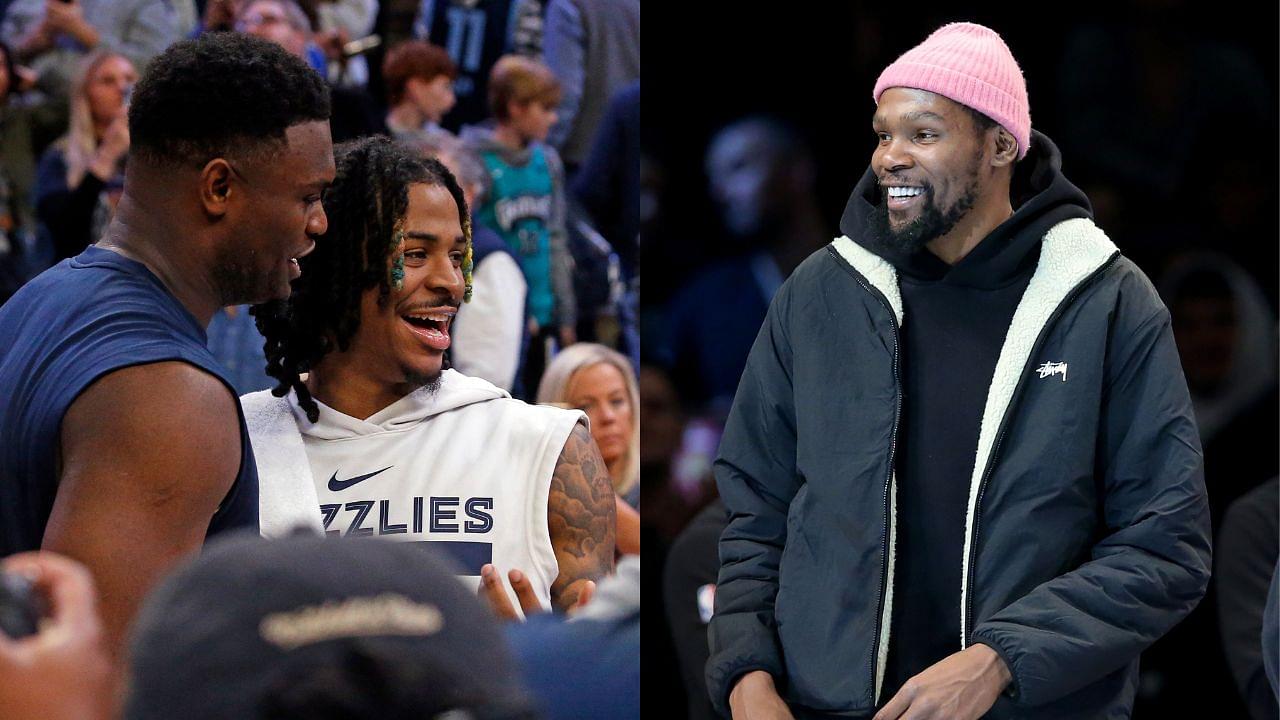 Kevin Durant Asks For Ja Morant and Zion Williamson in the Slam Dunk Contest for 2023 All-Star Weekend to be a Hit