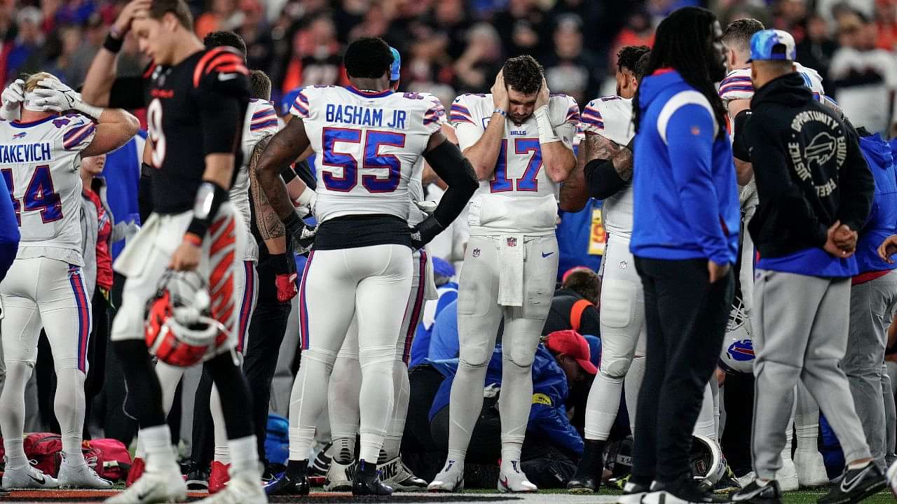 Patriots-Bills game will be played Sunday in wake of Damar Hamlin's collapse